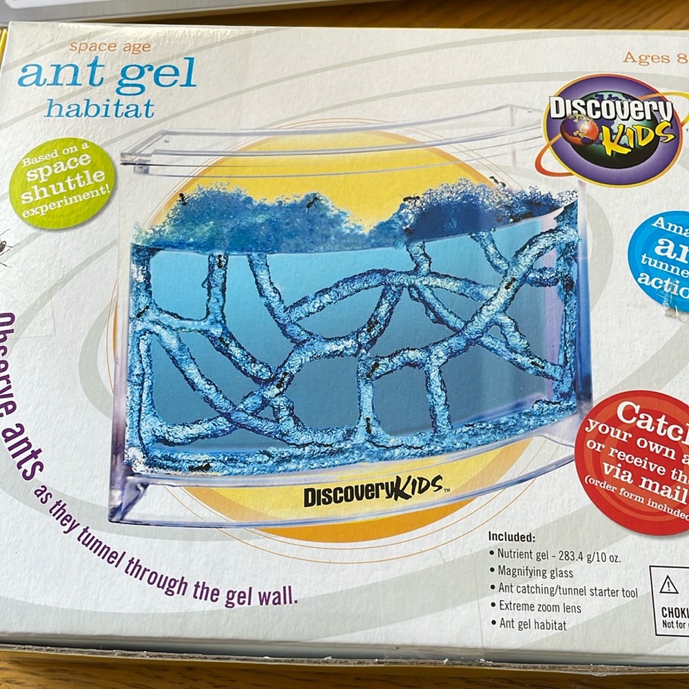 Discovery Kids Space Age Ant Gel Habitat NEW